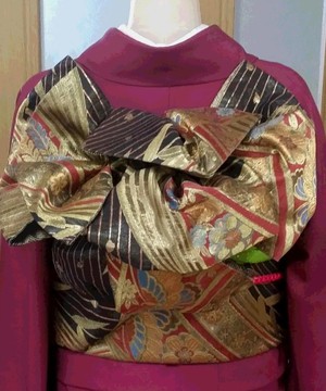 きものコレクションに向けて月曜クラスの様子