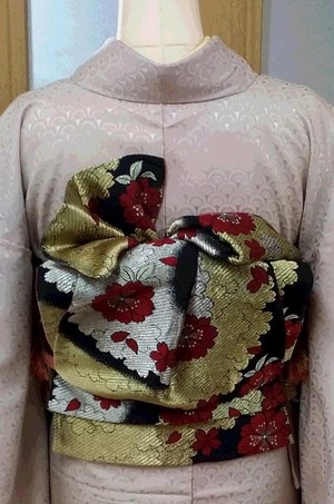 きものコレクションに向けて月曜クラスの様子