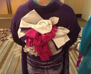 新年互礼会　その②帯結び