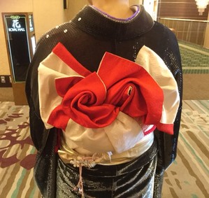 新年互礼会　その②帯結び