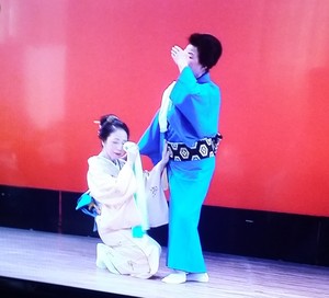 日本舞踊着付け　後半