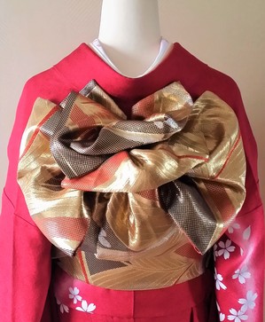 新しい振袖と帯を購入！