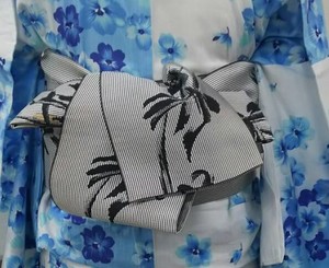 浴衣着付けとレッスン　午後の部①