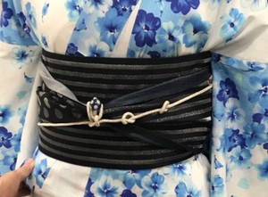 浴衣着付けとレッスン　午後の部②