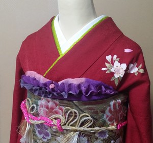 帯揚げChallenge　himeji