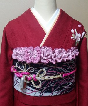 帯揚げChallenge　himeji