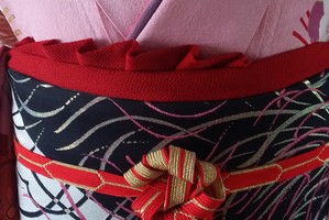 帯揚げChallenge　himeji