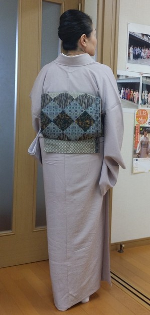 お稽古時の着物コーディネート