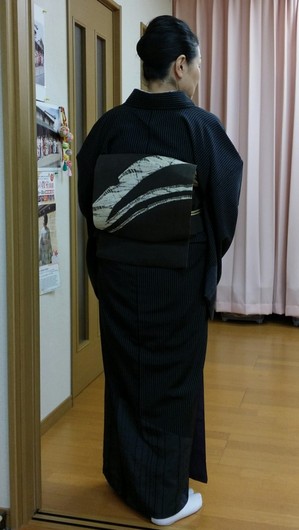 お稽古時の着物コーディネート