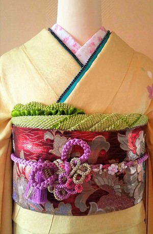 帯揚げChallenge　himeji