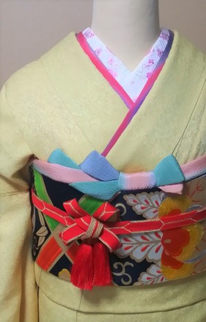 帯揚げChallenge　himeji