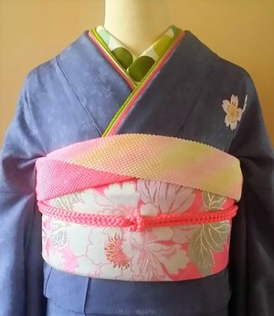 着物でお花見気分