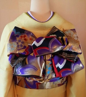 着物でお花見気分