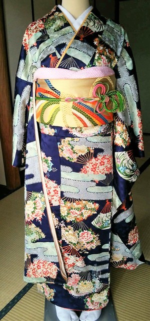 Kさんが成人式で着られた振袖