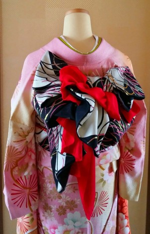 帯結びのプレゼント