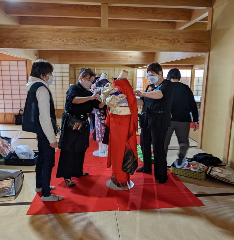 中山道鵜沼宿脇本陣きものアレンジ展！