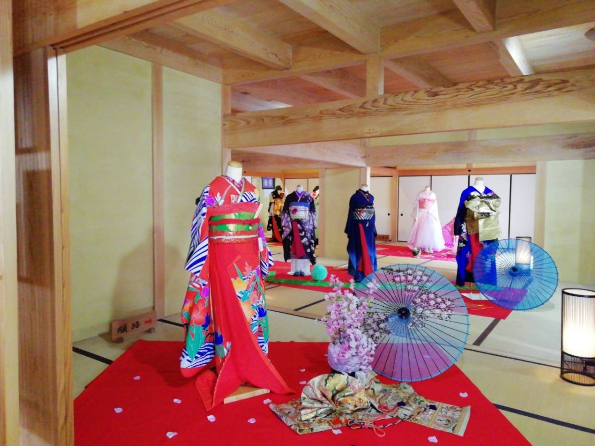 中山道鵜沼宿脇本陣きものアレンジ展！