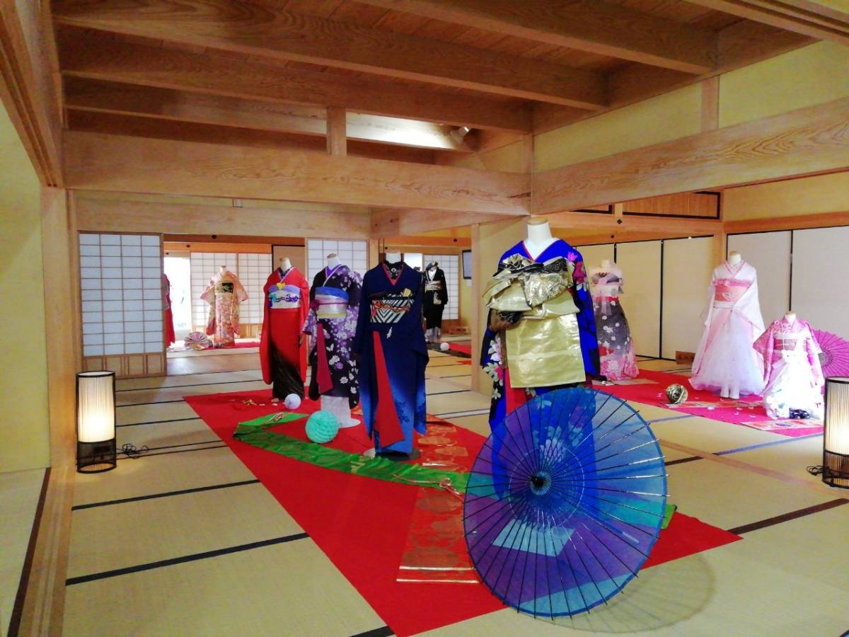 中山道鵜沼宿脇本陣きものアレンジ展！