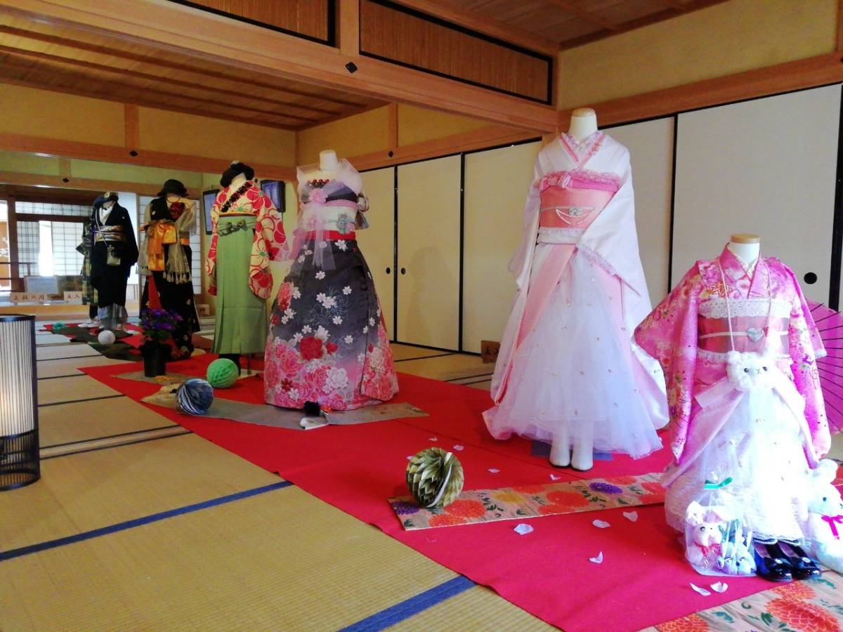 中山道鵜沼宿脇本陣きものアレンジ展！